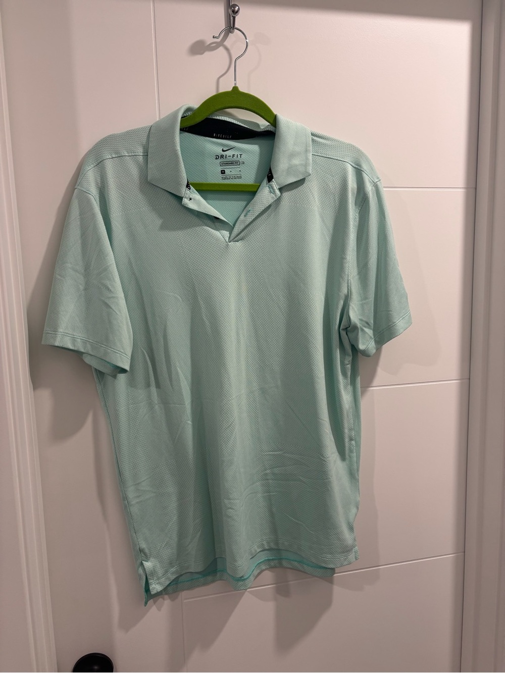 Nike Dri-FIT Men's Golf Shirt - Mint Green